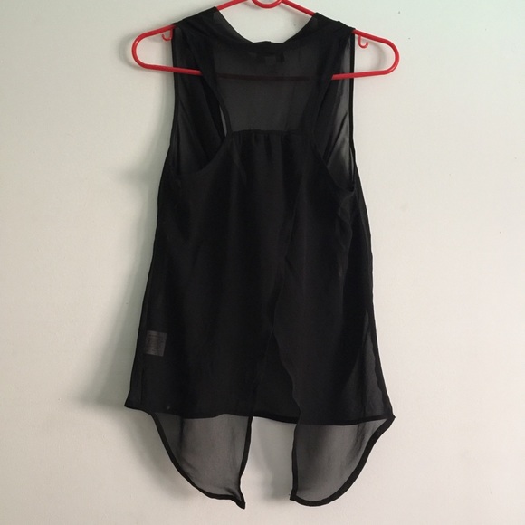 Black see through top - Picture 2 of 4